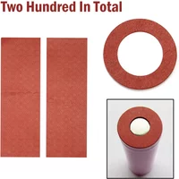 Insulating pad adhesive hardboard for 18650 battery insulation pad welding tools 200 pieces battery insulation rings
