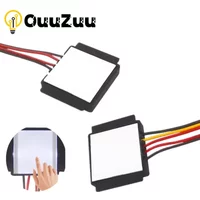 Touch Sensor Switch DC 12V 24V 5A 60W LED Smart Single Key Mirror Light Switch Touch Dimmer Switch For Bathroom Mirror