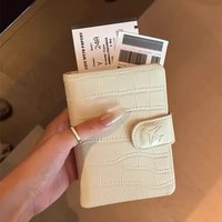 Passport Holder Passport Bag Multi Functional ID Card Bank Card Passport Clip PU Leather Wallet Cover Travel Accessories