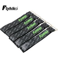 5pcs 20*25mm Uangel Magic Sticker Tape Nylon Lipo Battery Strap Belt Reusable Cable Battery Tie Wrap
