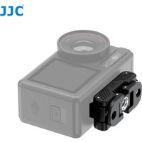 JJC Magnetic Mount for DJI Osmo 360 Action 5 Pro Action 4 3 Foldable Claw Adapter 1/4"-20 Thread Magnetic Quick Release Adapter