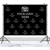 Customizable Event Photography Backgrounds Personalized Text Images Logos Birthday Party Wedding Backdrop Upload Your Designs