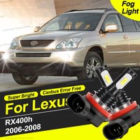 Super Bright 22000LM Car Light Bulb H11 Canbus No Error LED Car Front Fog Lamp For Lexus RX400h 2006 2007 2008 Plug and Play