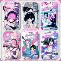 Alien Stage MIZI Sua Card Holder Anime Credit ID Bank Bus Card Photo Display Holder Protective Case Office School Supplies