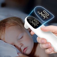 Non-Contact Infrared Thermometer for Ear & Forehead Medical Fever Temperature Meter for Baby Adults