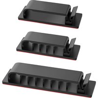 Self-adhesive Cable Organizer Wire Tie Cable Clamp Clips Holder Clamp Management Car GPS Data Decorative Cord Winder Manager