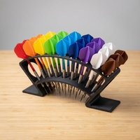 New Sale 1Pcs Large Dart Cabinet With 27 Dart Slot Storage Darts Accessory For Players And Collectors 27-Slot Dart Board Holder
