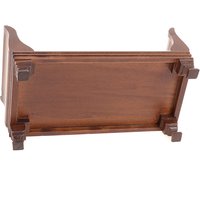 1:12 Dollhouse Miniature Wooden Furniture Single Bed Doll House Accessories