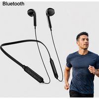Sports Fitness Audio Accessory NeckHanging Bluetooth Headset HD Microphone For iPhone Xiaomi Huawei Phone Noise Reduction Sound
