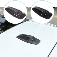 Abs Auto Haifisch flosse Antennen abdeckung Verkleidung für BMW G26/i4/Active Tourer U06 / X1 U11 2021 Radio Signal Basis Aufkleber Kohle faser