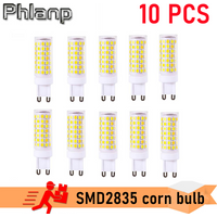 Brightest G9 LED Lamp AC220V 3W 5W 7W Ceramic SMD2835 LED Bulb Warm/Cool White Spotlight Replace Halogen Light Consignment