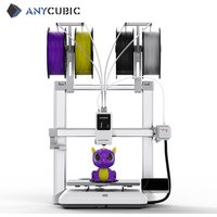ANYCUBIC Kobra X 3D-Drucker 2-fache Geschwindigkeit & Filament-Sparmodus Automatische Nivellierung Max. 600mm/s Druckgeschwindigkeit Weich- & Hart-Mehrfarben 3D-Drucker
