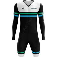 AliExpress NONE New Man's Triathlon Trisuit World Champ Long Sleeve Skinsuit Clothing Swimming Cycling Running Wetsuit Competition RT Apparel