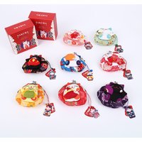 Adorable Kids' Wallet - Handmade Japanese Maneki-neko Coin Purse, Cute Canvas Wallet for Girls, Birthday Gift
