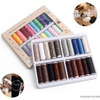 20pcs/set Polyester Sewing Thread Embroidery Thread Set Machine Quilting Thread for Hand Needlework Machine Sewing