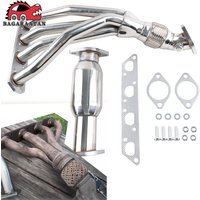 Modification Upgrade Exhaust Manifold Headers Pipe Stainless Steel For BMW Mini Cooper Base S R50 R52 R53 1.6L Engine Silver