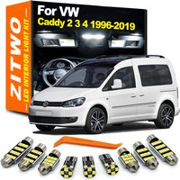 ZITWO LED Interior Dome Light Bulb Kit For VW Volkswagen Caddy II III IV 2 3 4 MK2 MK3 MK4 1996- 2014 2015 2016 2017 2018 2019