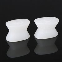 Silicone Foot Finger Toe Separator Adjuster Hallux Valgus Pedicure Corrector Feet Care Bunion Bone Thumb Valgus Protector