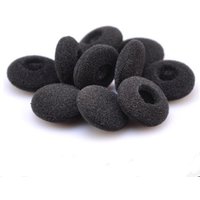 100Pcs Soft Foam Ear Tips,Ear Pad Earpads Eartips,Replacement Sponge Covers Cushions for Most In-ear Earphone 18mm