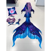 LUXURE Adult Mermaid Tail Mermaid Aquarium Underwater Performance Swimsuit Tailored Shooting Diving Training Fish Tail