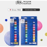 Winsor & Newton Cotman Watercolor Paint Set 10/20 Colors 5ml (0.17-oz) Aluminum Tubes Beginners Aquarela Painting Art Supplies