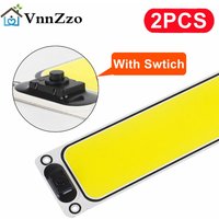 2/1PCS 12V-90V LED Chip 54/108 COB with Switch Reading Night Light Interior Light Ceiling Lamp Van Lorry Truck Camper Boat