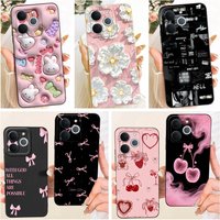 Fashion Design Phone Case For Realme Note 70 70T C71 India RMX5313 Narzo 80 Lite 4G Casing Soft Silicone Flower Butterfly Cover
