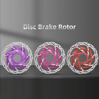 160mm Bicycle Brake Rotor with 6 Bolts Road Bicycle Center Lock Disc Heat Dissipation Cycling Brake Rotor Cycling Discs Parts