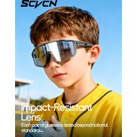 AliExpress SCVCN New Photochromic Children Cycling Glasses Outdoor Sports Sunglasses Kids Road Bikes Cycling Eyewear UV400 Fashion Goggles