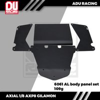 ADU RACING Body Panel Set, Aluminum: Gilamon AXP8 FOR AXIAL 1/8 AXP8 GILAMON 2.2