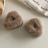 1/3 Pcs Fashion Simple Plush Cat's Ears Hair Claws For Women Girls Party Hair Accessories