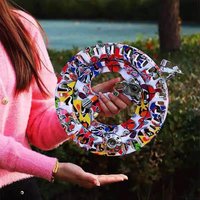 27cm Professional adults kite reel fly giant kite wheel outdoor game kite line wholesale volantines flies dragon kite abs reel
