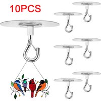 Self-adhesive Heavy Duty Ceiling Hooks Wall Hooks for Balloons Plants Flower Basket Home Decor Hanging Storage Holder Accessorie