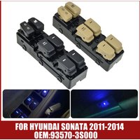 Pour Hyundai Sonata 2011 2012 2013 2014 fenêtre électrique maître interrupteur de commande Console bouton 93570-3S000 93570-3S000RY