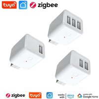 Tuya Smart WiFi Zigbee 1 2 3 Gang USB Adaptor Switch 5V Mini USB Power Adaptor Smart Life Control Via Alexa Google Yandex Alice