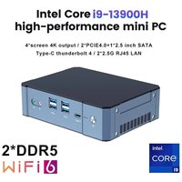 Intel Core i9 NUC Mini Gaming PC 13900H Dual Lan 13Th Office Gamer Desktop Mini PC Windows11 Mini Computer Triple Display 4K