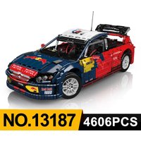 Mould King 13187 Snow Dragon C4 race car Sports Car APP version Model Building Blocks kit MOC bricks puzzle Blocks Toys For
