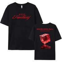 GOLDEN HOUR : Part.3 in Your Fantasy Edition T-shirt ATEEZ Boys Band Korean Style Tshirts Unisex Streetwear Fashion Women Tees