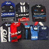 Giant Professional Cycling Clothing Set Short Sleeve Bib Shorts Long Sleeve Long Pants Summer Road Cycling Gear Unisex Polyes...
