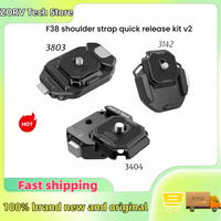 FALCAM F38 Backpack Quick Install Kit Camera Backpack Strap Clip with Plate Kit Tripod Mount Adapter Plate for Camera