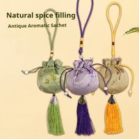 Natural Chinese Herbal Sachet for Summer – Botanical Aroma Pouch for Home, Car, Wardrobe – Long-Lasting Fragrance, Keeps Space S