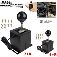 USB Simulator Shifter Hall Sensor For Logitech G29/G25/G27/G920 T300RS/GT H Gear Shifter For ETS2 WRC PC Sim Racing Games 6R/7R image 4