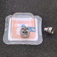 Top 7.03mm Watch Crown with Tube For RLX Submariner GMT Yacht 116610, 116710 Generic Watch Parts