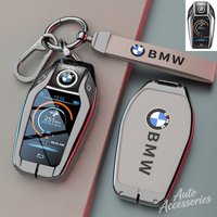 Newly Car Metal Remote Key Case Cover Protective Shell Auto Accessories For Bmw X3 G01 G31 X5 G05 X4 G02 G30 G32 I8 X7 M5X F20