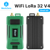 Heltec V4 WIFI Lora 32 Meshtastic GPS package ESP32-S3 SX1262 Dev-Board Kit Case Green Antenna GPS Module Installable Meshcore