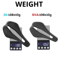 AliExpress NONE BERIJIE Full-Carbon Shell EVA/3D Bicycle Saddle, MTB/Road Racing Bike Cushion,136x242mm,Comfortable Breathable,Carbon Rail 7x9mm