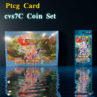 New Arrival Pokemon Genuine PTCG Card Simplified Chinese cvs7C Coin Set The Blade Awakens Rare Collection Card For Collectors