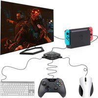 2023 New Keyboard and Mouse Adapter for Nintendo Switch/Switch OLED/PS4/Xbox One/PS3/Xbox 360