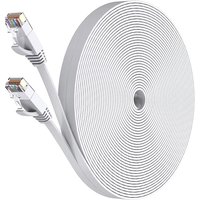 0.3/0.5/1/1.5/2/3/5/10m Cat6 Cable Flat Ethernet RJ45 Internet Network Cable 1000Mbps LAN Patch Cord For Router Modem PC Laptop