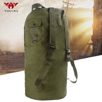 Mountaineering travel bag, backpack, large capacity bucket bag, men's sports outdoor waterproof bucket bag, backpack